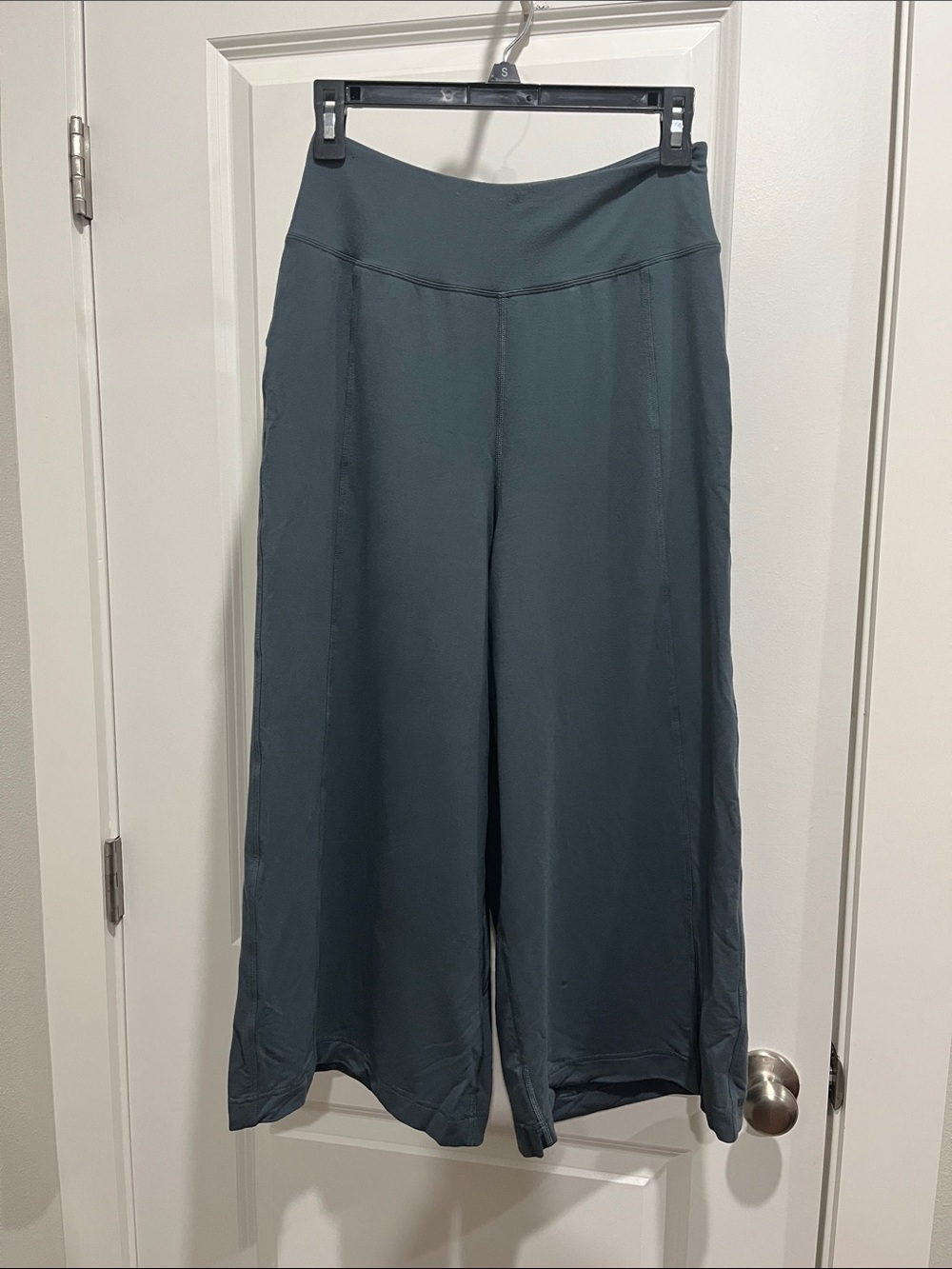 lululemon athletica Wide Leg Pants in Slate Blue